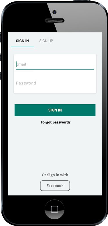electrician apps login screen