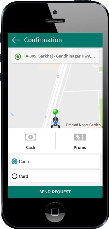 electrician apps payment confirmation screen