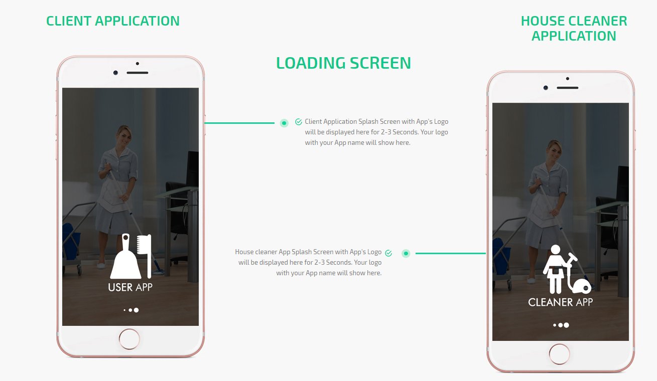 Uber for Maids, on demand maid Service App, Cleaning service app