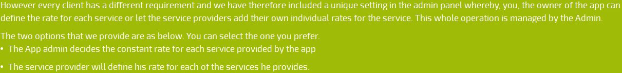 client requirement