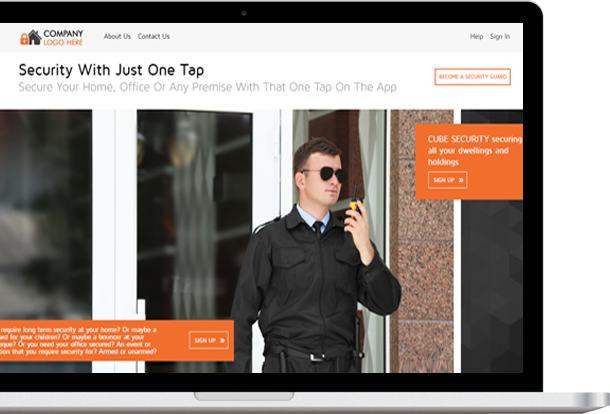 Security Guard Web panel's