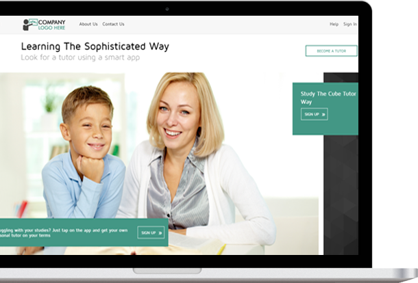 On demand tutor app web panels