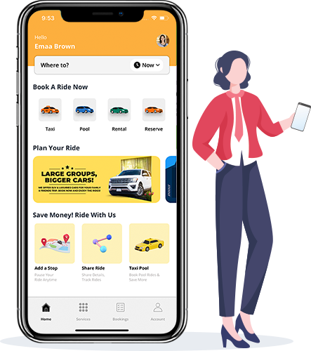 Uber Clone in French Language