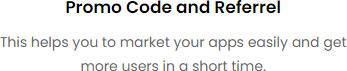 promo code and referral