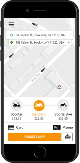 uber app bike
