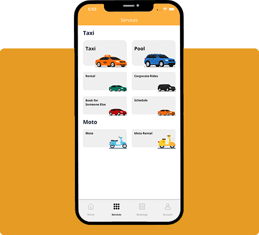 Launch Uber Clone App
