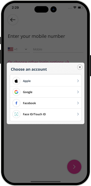 app login