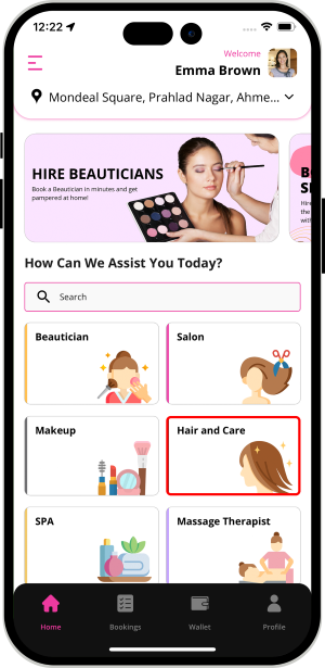choose sub categories