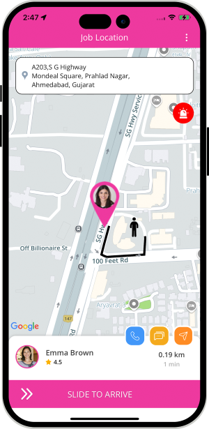 provider manage work location