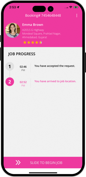 provider manage work location