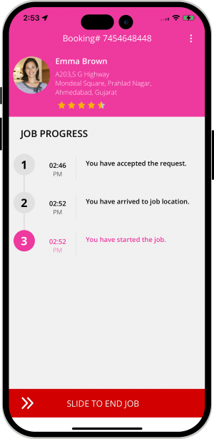 provider manage work location