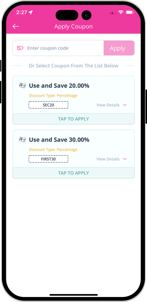 choose service categories