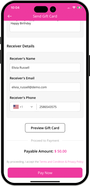 choose service categories
