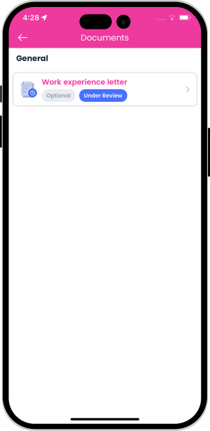 Beauticians upload ID documents from panel