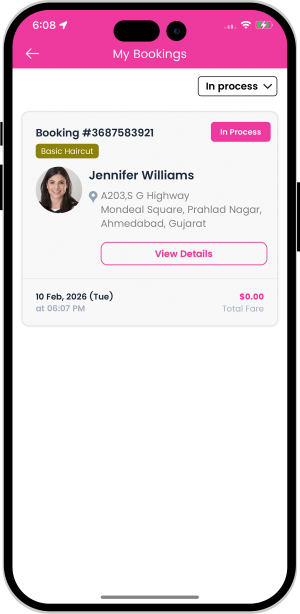 Select booking location