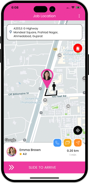 provider manage work location