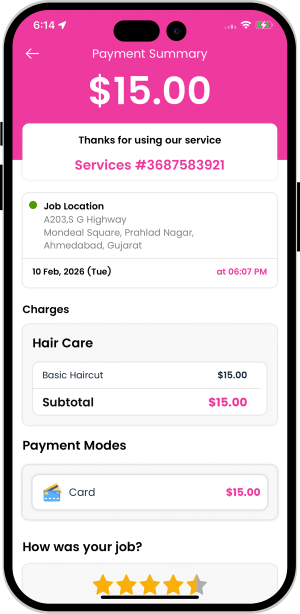 Select booking location