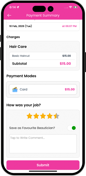 Select booking location
