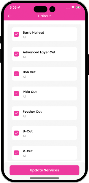 choose sub categories