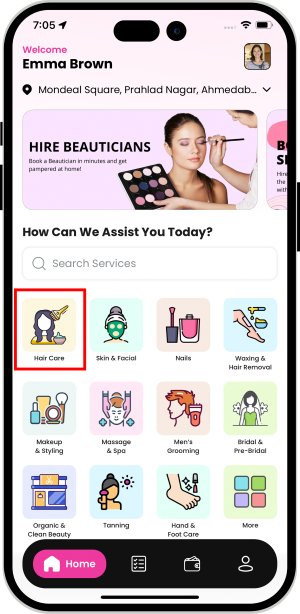 choose sub categories