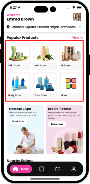 choose sub categories