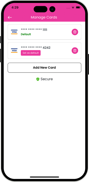 choose service categories