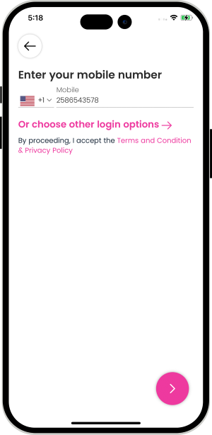 Select booking location