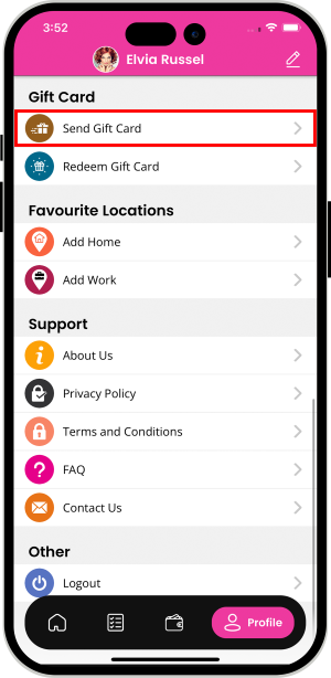 choose service categories