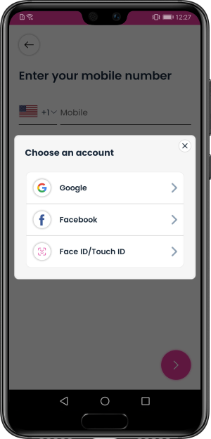 Select booking location