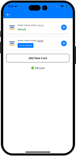 choose service categories