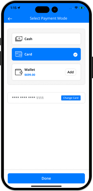 choose service categories