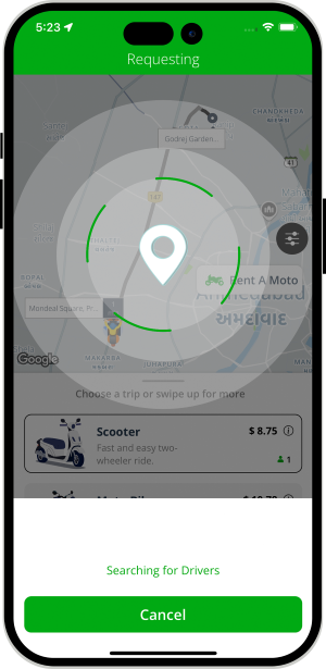 sending request to provider
