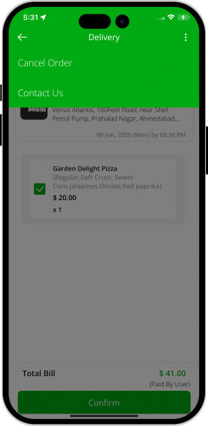 Order Cancellation