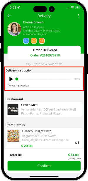 Delivery Driver