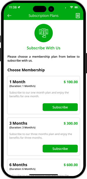 choose membership plan