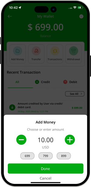wallet transactions