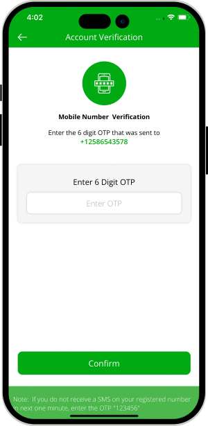 OTP verification