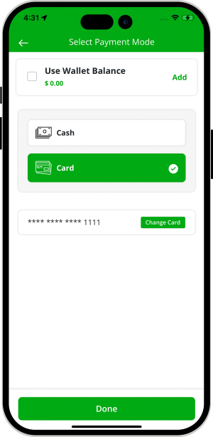 use choose payment method