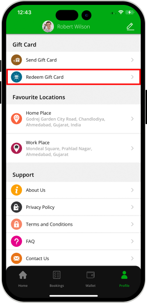 choose service categories