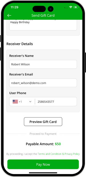 choose service categories