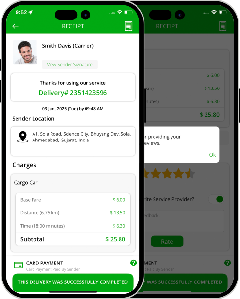 choose service categories
