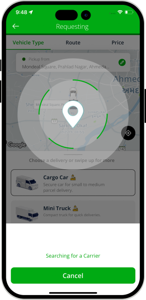 sending request to provider