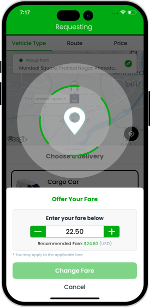 choose service categories