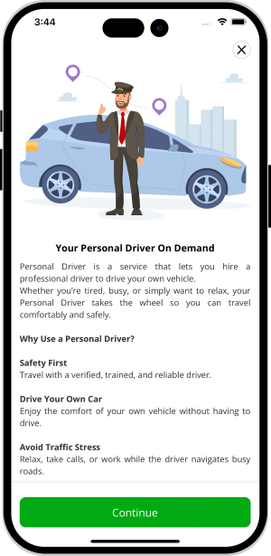 choose service categories