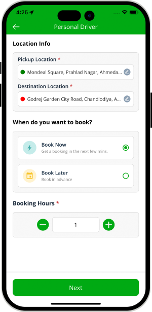 choose service categories