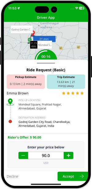 Request for Driver