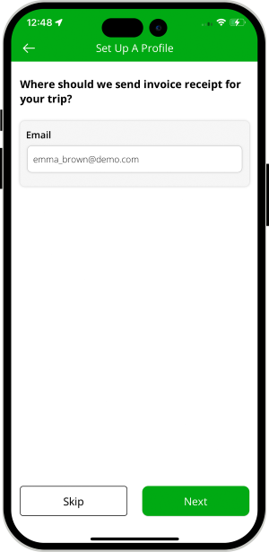 profile setup