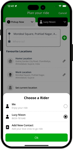 book a ride