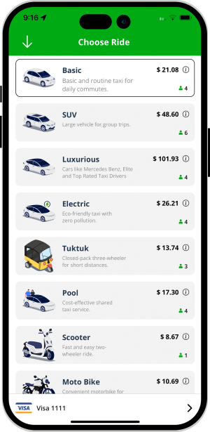 car rental request