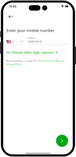 Select booking location